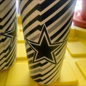 Dallas Cowboys 32oz cup with flip cap lid